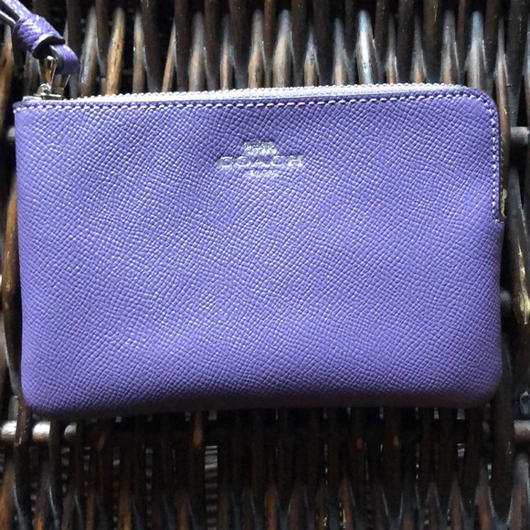 Coach Handbags - Purple coach wristlet ❤️